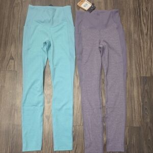 BWT $90 North face W Dune Sky Tight Blue & Plum/Purple Sz Small